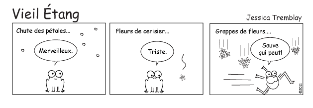 Attention aux grappes de fleurs.