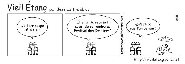 Il faut prendre son temps pour admirer les fleurs de cerisier.