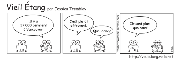 Tellement de cerisier... et si peu de temps pour les admirer!